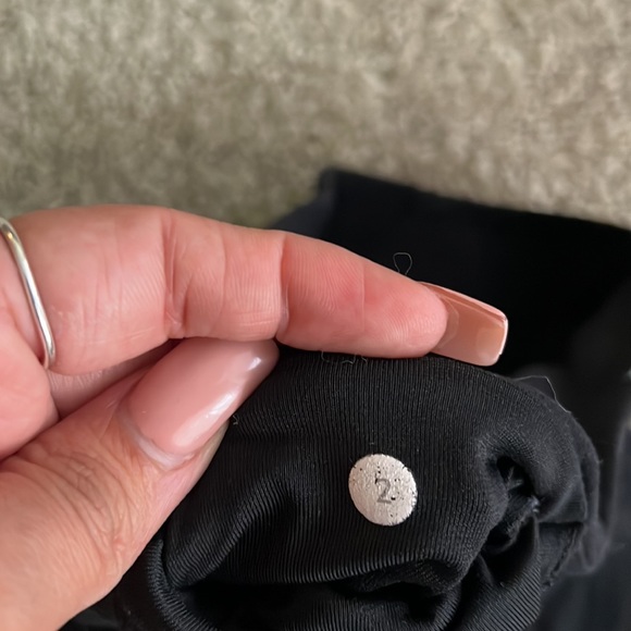 Lululemon black Capri - Picture 3 of 3